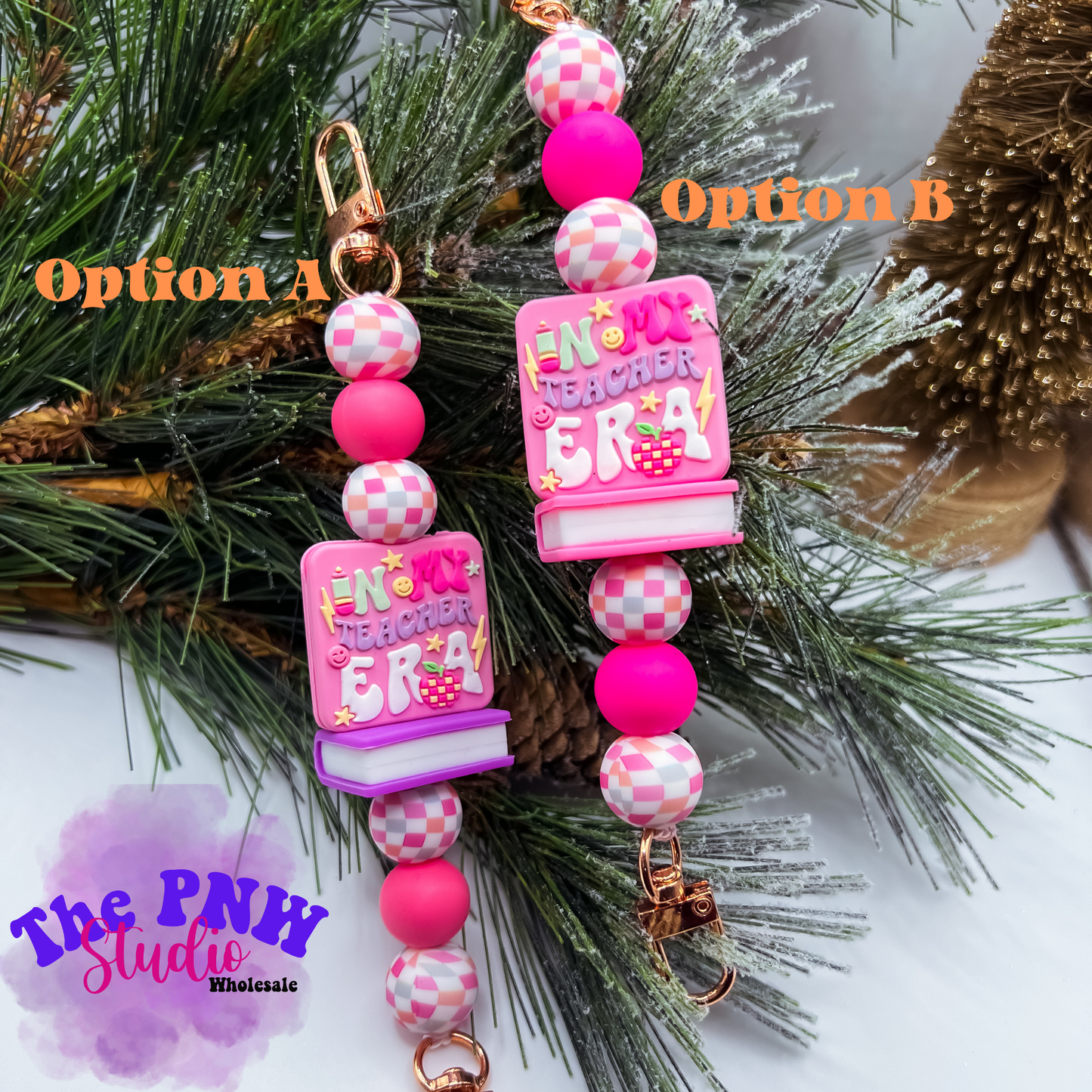 In my teacher era - RTS premade E- Reader strap
