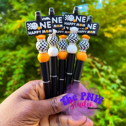 Checkered One happy mom - RTS 5pc pen pack